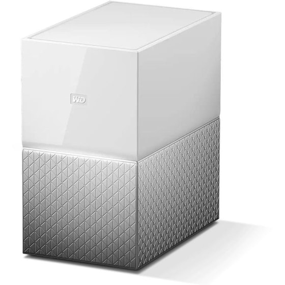 Εξωτερικός Σκληρός Δίσκος Western Digital My Cloud Home Duo HDD 12TB 3.5" με θύρες USB-A & Ethernet - Λευκό image 1