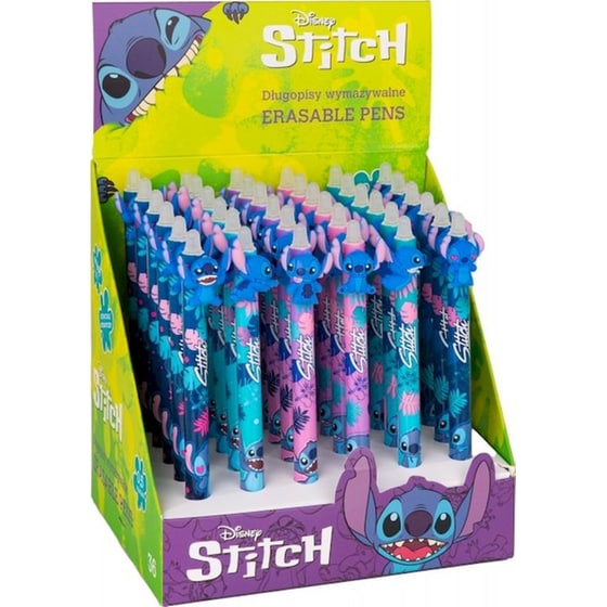 Στυλό Gel Clicker Disney Stitch 0.5mm Μπλε - Τυχαία Επιλογή Σχεδίου image 1