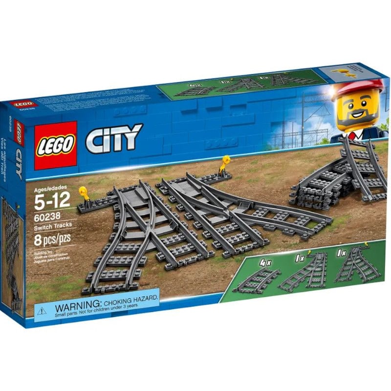 LEGO® City Trains Switch Tracks (60238)