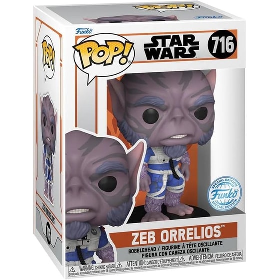 Φιγούρα Funko Pop! Star Wars: The Mandalorian - Zeb Orrelios #716 (exclusive) image 1
