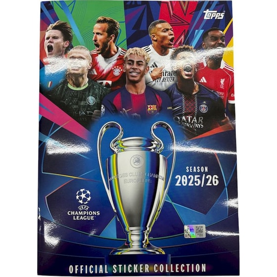Topps Αυτοκόλλητα UEFA Champions League 2025/26 Άλμπουμ image 0