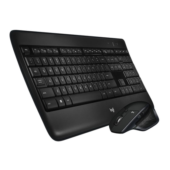 Logitech Wireless Desktop MX900 - Keyboard & Mouse - Μαύρο image 2