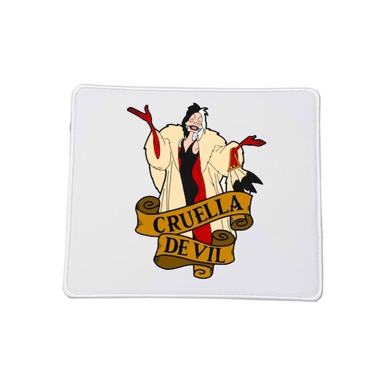 OEM Cruella De Vil No5 Mouse Pad Small 230 x 200 mm Με σχέδιο