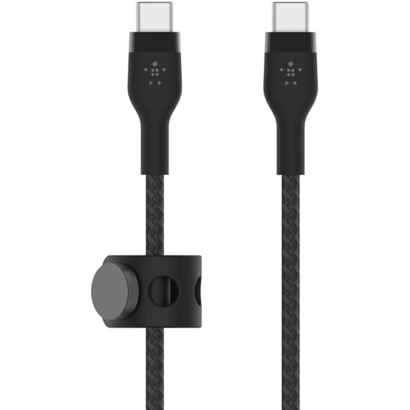 BELKIN Καλώδιο Φόρτισης Belkin BoostCharge Pro Flex C USB-C σε USB-C 1m - Black