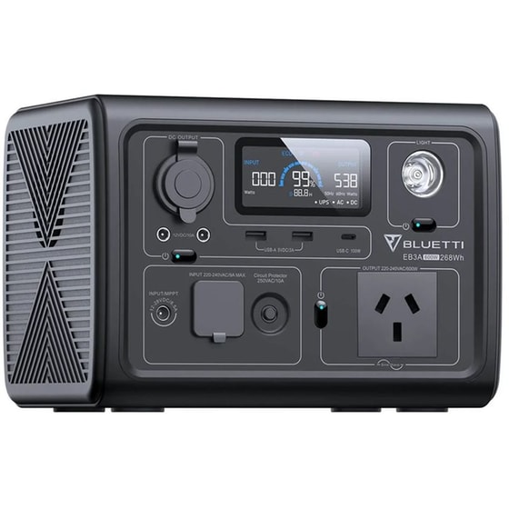 Bluetti Power Station EB3A Χωρητικότητας 268Wh - Μαύρο image 1