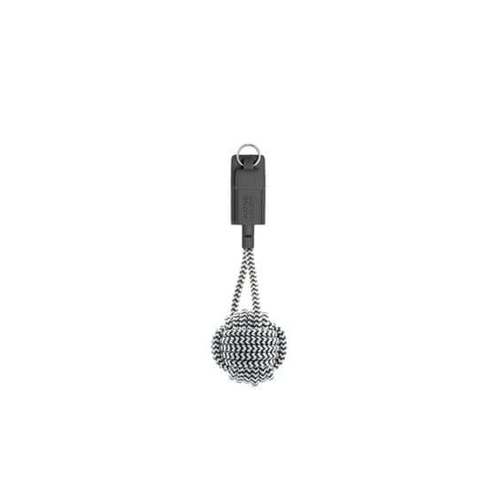 Καλώδιο δεδομένων Native Union Μπρελόκ Usb to Lightning 0.15m - Ζεβρέ image 2