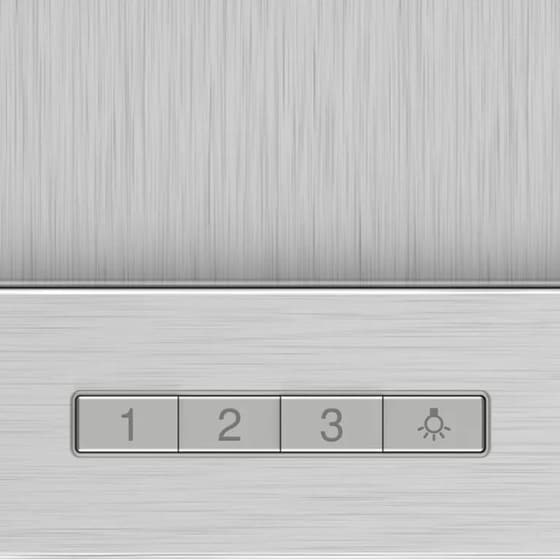 BOSCH DWB96BC50 90 cm Inox Απορροφητήρας Καμινάδα - Τζάκι image 2