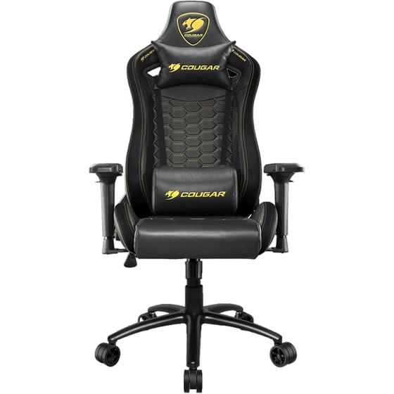 Gaming Καρέκλα Cougar Outrider S Royal από Τεχνητό Δέρμα - Μαύρη/Κίτρινη image 0