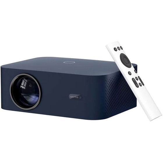 Wanbo X2 Max Projector Λάμπας Led Με Wi-fi Και Ενσωματωμένα Ηχεία Μπλε image 1