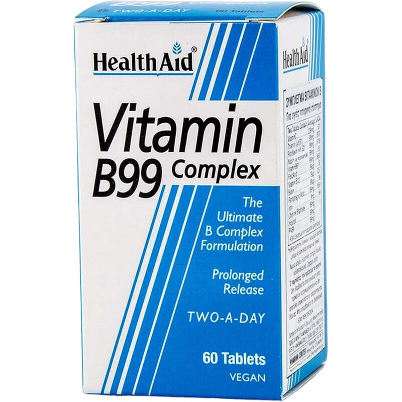 Health Aid Vitamin B99 Compex - 60 ταμπλέτες