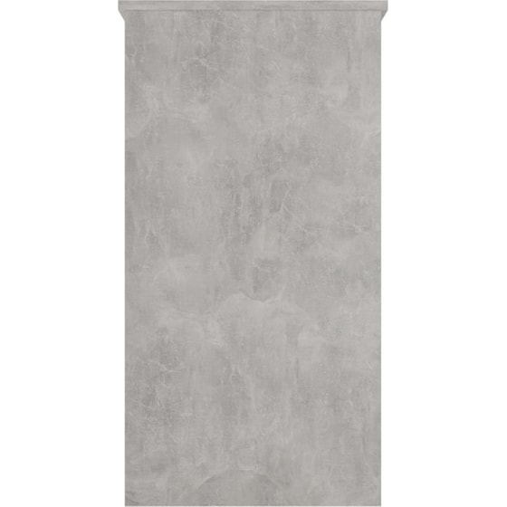 Γραφείο VidaXL από Επεξεργασμένο Ξύλο 80x40x75 cm - Γκρι Σκυροδέματος image 3
