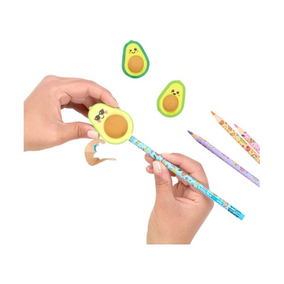 Σετ Γόμα & Ξύστρα Ooly Avocado (3 Τεμάχια) image 3