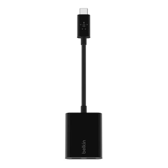 Αντάπτορας Belkin Rockstar Usb-C to 2x Usb-C - Black image 1