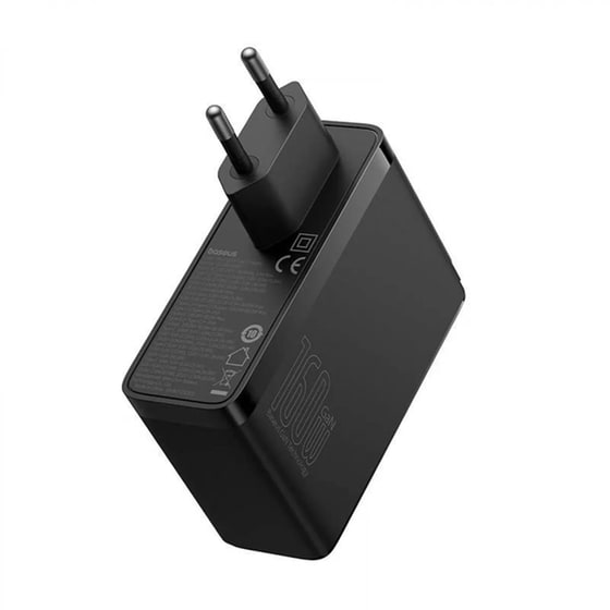 Φορτιστής Πρίζας Baseus GaN5 Pro 1x USB/2x USB-C PD 160W - Μαύρο CCGANG160CE image 4