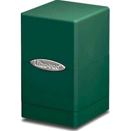 Ultra Pro Satin Green Tower Deck Box