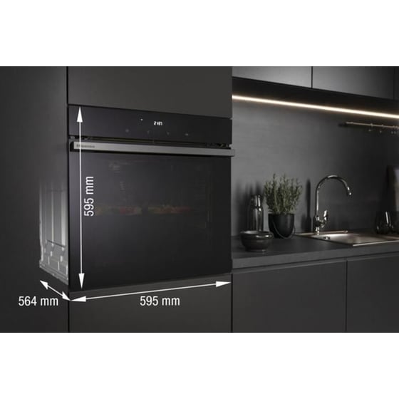 HISENSE HO66F 77 Lt Μαύρο Εντοιχιζόμενος Φούρνος Άνω Πάγκου image 5