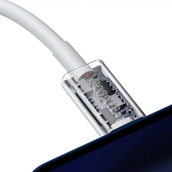 Καλώδιο δεδομένων Baseus Superior Series Usb-C to Lightning 20W 2m - White image 3