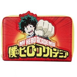 Πορτοφόλι Loungefly My Hero Academia - Izuku Punch με Φερμουάρ (MHAWA0010)