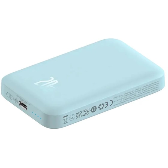 Powerbank Baseus Magnetic Mini MagSafe 6.000mAh 20W - Blue image 2