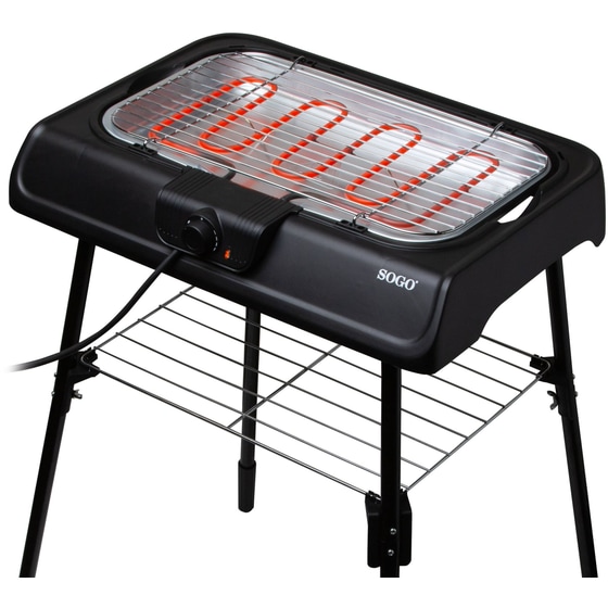 SOGO BAR-SS-10381 2000 W Μαύρο Ηλεκτρική Ψηστιέρα image 5