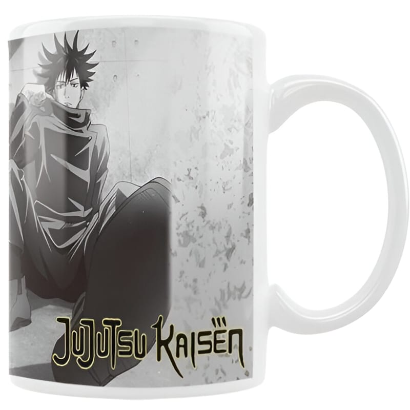 SAKAMI MERCHANDISE Κούπα Sakami Jujutsu Kaisen Fushiguro and Itadori Κεραμική 320 ml - Μαύρο/Λευκό