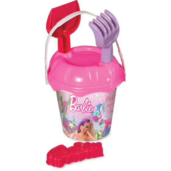Σετ Παιχνίδι Παραλίας Κουβαδάκι John Hellas Barbie - Ροζ image 0