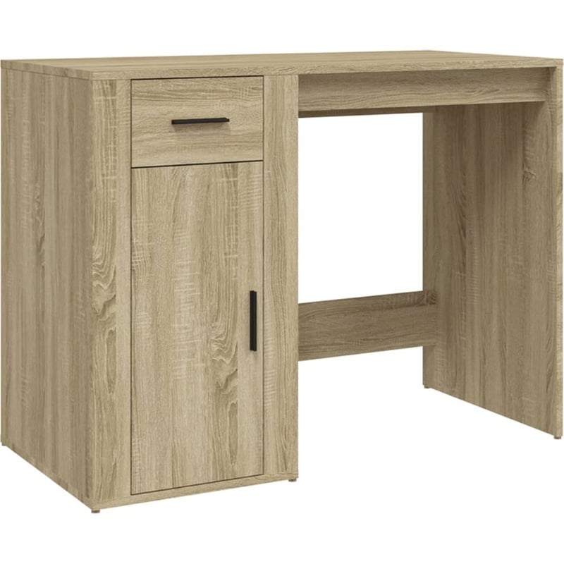 Γραφείο VidaXL από Επεξεργασμένο Ξύλο 100x49x75 cm - Sonoma Δρυς