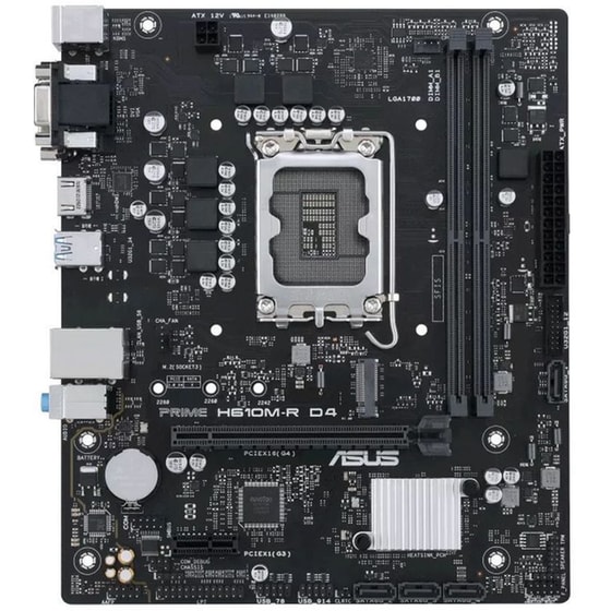 ASUS PRIME H610M-R D4 Micro ATX με Intel 1700 Socket image 0