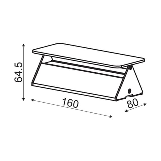 Απλίκα Τοίχου Led Aca από Αλουμίνιο 16x6.45x8cm - Χρυσή image 3