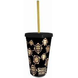 Κούπα Θερμός The Shield Hero Symbols από PVC 470 ml - Κίτρινη/Μαύρη