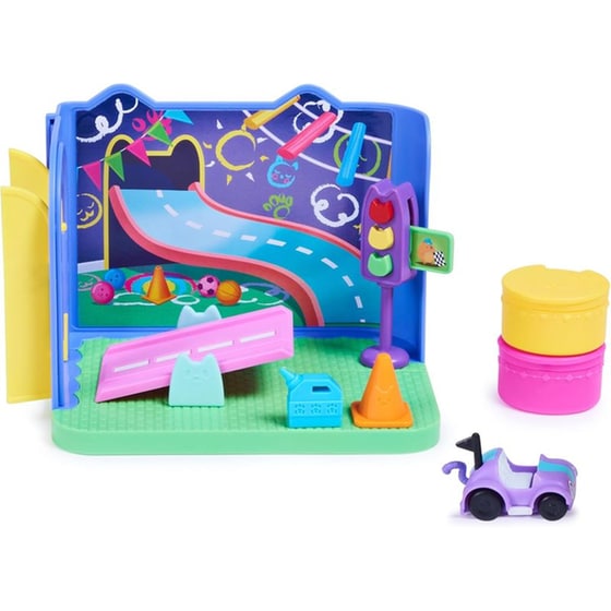 Φιγούρα Δράσης Spin Master Gabby's Dollhouse: 'carlita Purr-ific' Play Room Deluxe Room Set image 1