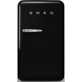 SMEG FAB10RBL6 122 Lt Μαύρο Ψυγείο Μονόπορτο