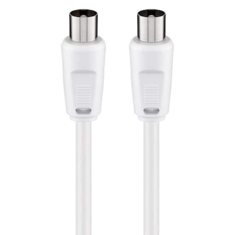 GOOBAY GOOBAY CABLE ANTENNA RF M-M 5m WHT