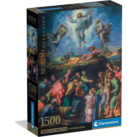 Παζλ Clementoni Museum Collection Raphael: Η μεταμόρφωση - Compact Box (1500 Κομμάτια) image 0