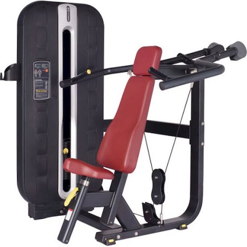 Πολυόργανο Viking MCF-003 Πρέσα Ώμων με Ενσωματωμένα Βάρη - Μαύρο/ Κόκκινο VIKING