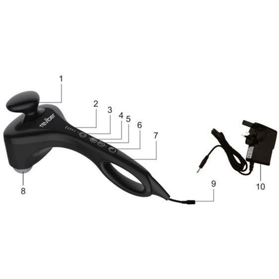 ESTERON Electric Massager Insportline-ins-22224 image 1