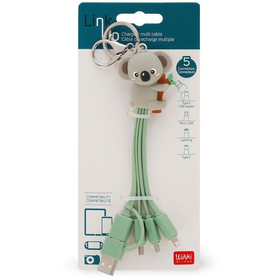Φορτιστής Legami Koala USB Multi - Με σχέδιο image 1