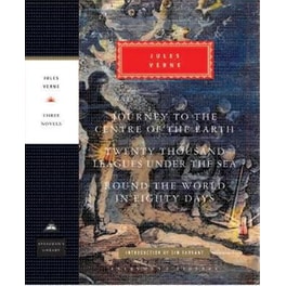 Journey to the Centre of the Earth, 20,000 Leagues Under The Sea, Round the World in Eighty Days