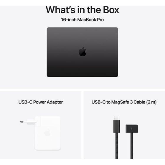 Apple MacBook Pro 16" M4 Pro Chip QHD+ (Apple M4 Pro 14 Cores CPU/24GB/512GB SSD/20 Cores GPU/macOS) Space Black image 7