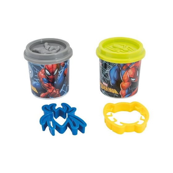 AS Company Πλαστελίνη Disney Frozen & Marvel Spiderman Σετ 2 Βαζάκια Με 2 Cutters - Τυχαία Επιλογή Σχεδίου image 3