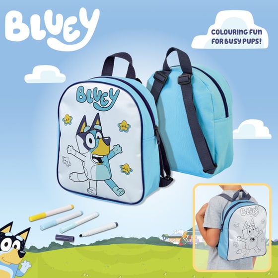 Giochi Preziosi Bluey Σακίδιο Πλάτης Ζωγράφισέ Με (BLY24000) image 3