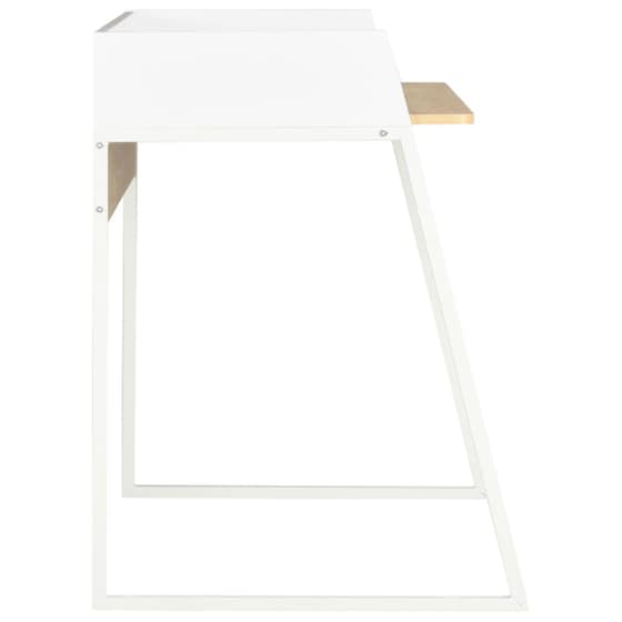 Γραφείο Μελέτης VidaXL από Μοριοσανίδα 90x60cm - Δρυός/Λευκό image 2