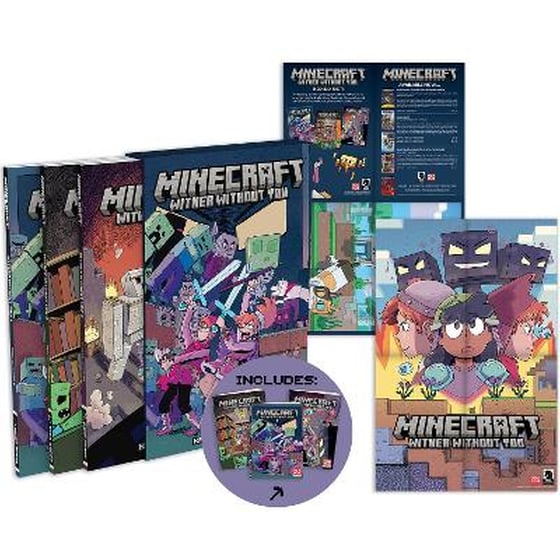 Minecraft: Wither Without You Boxed Set (graphic Novels) image 0