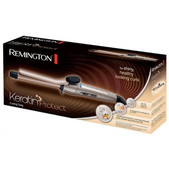 Ψαλίδι Μαλλιών REMINGTON CI5318 Tong Keratin Protect Χρυσό image 1