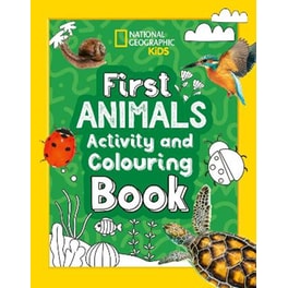 First Animals Activity and Colouring Book