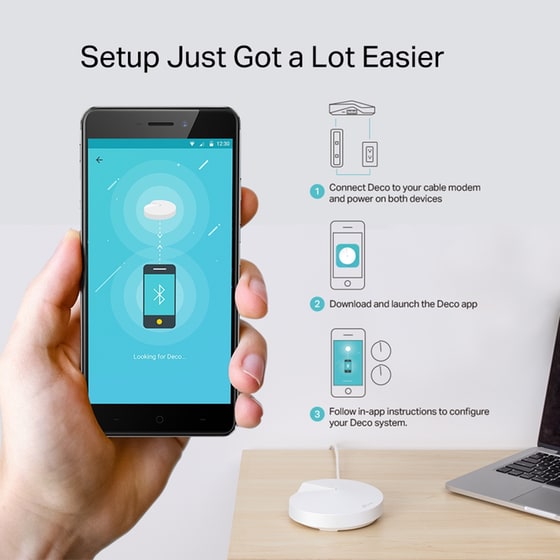 TP-Link Deco M5 Access Point Wi‑Fi 5 Dual Band (2.4 & 5 GHz) 1300 Mbps 2 τμχ image 6