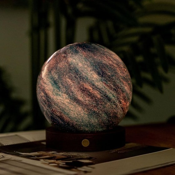 Φωτιστικό&nbsp;Γραφείου&nbsp;Gingko Glass&nbsp;L&nbsp;Galaxy&nbsp;Breeze image 4