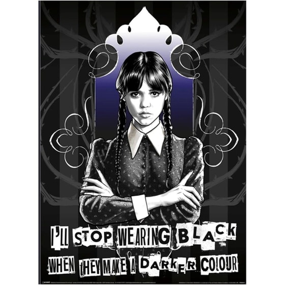 Αφίσες Pyramid Wednesday Addams 2-Pack image 1
