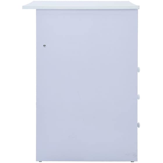 Γραφείο Σχεδίασης VidaXL από Μοριοσανίδα 100x55cm - Λευκό image 6