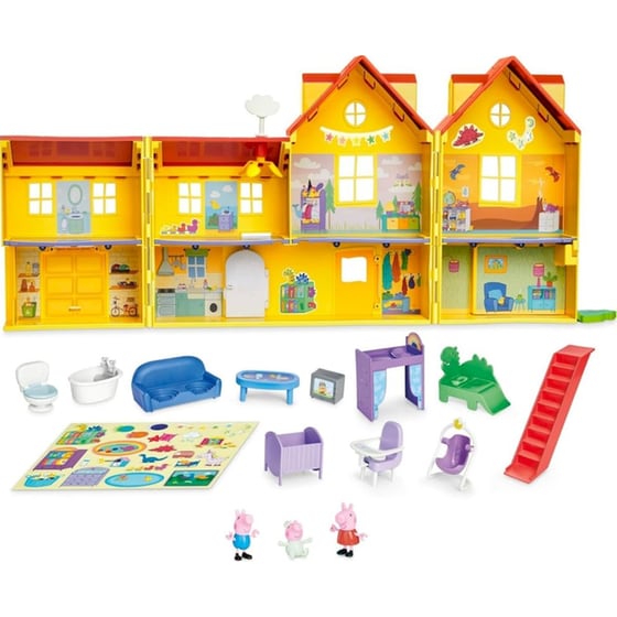 Hasbro Σετ Παιχνιδιού Peppa Pig Peppa's Big Family House (G05085) image 1